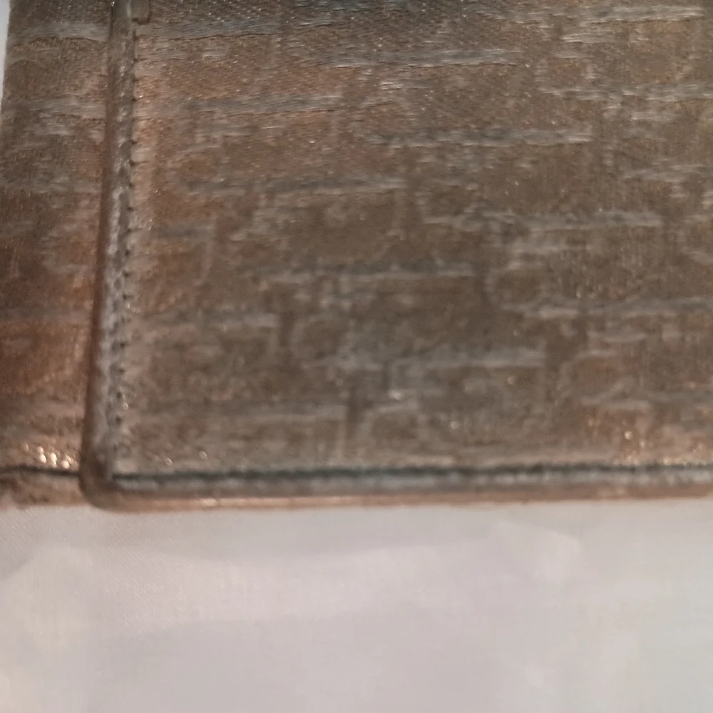 Vintage Christian Dior Monogram Bifold Long Wallet